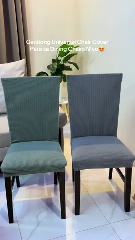 Ganito lang naman ma mura pero quality na universal chair cover. #chaircover #universalchaircover #diningchaircover 