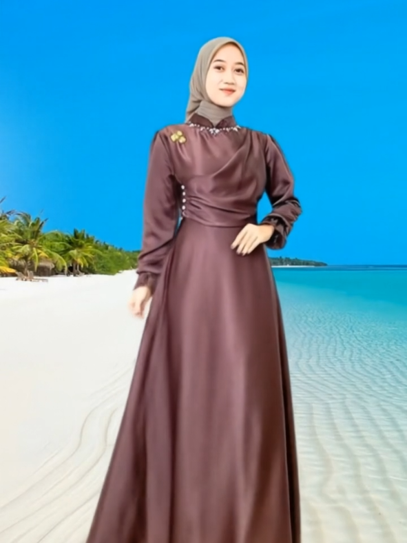 QUEENA DRESS KONDANGAN MAXI #racuntiktok #bajubagus #bajukekinian #bajuwanita 