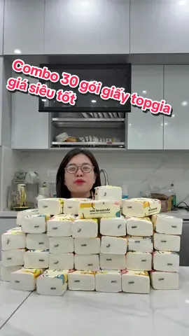 Combo 30 gói giấy topgia giá siêu rẻ#xuhuong #xuhuongtiktok #hienhoanhao93 #giayan #topgia #giayantopgia #giaydanang 