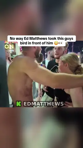 No way Ed Matthews took this guys bird in front of him #edmatthews #hstikkytokky 