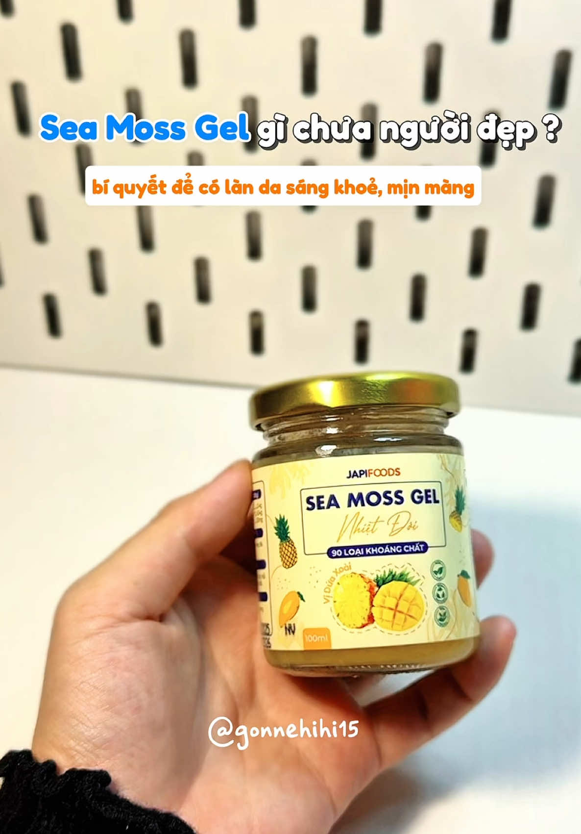 Fomo theo mà đúng chân ái thiệt nha 😋 #seamossgel #rongsunbien #seamoss #ancungtiktok #review 