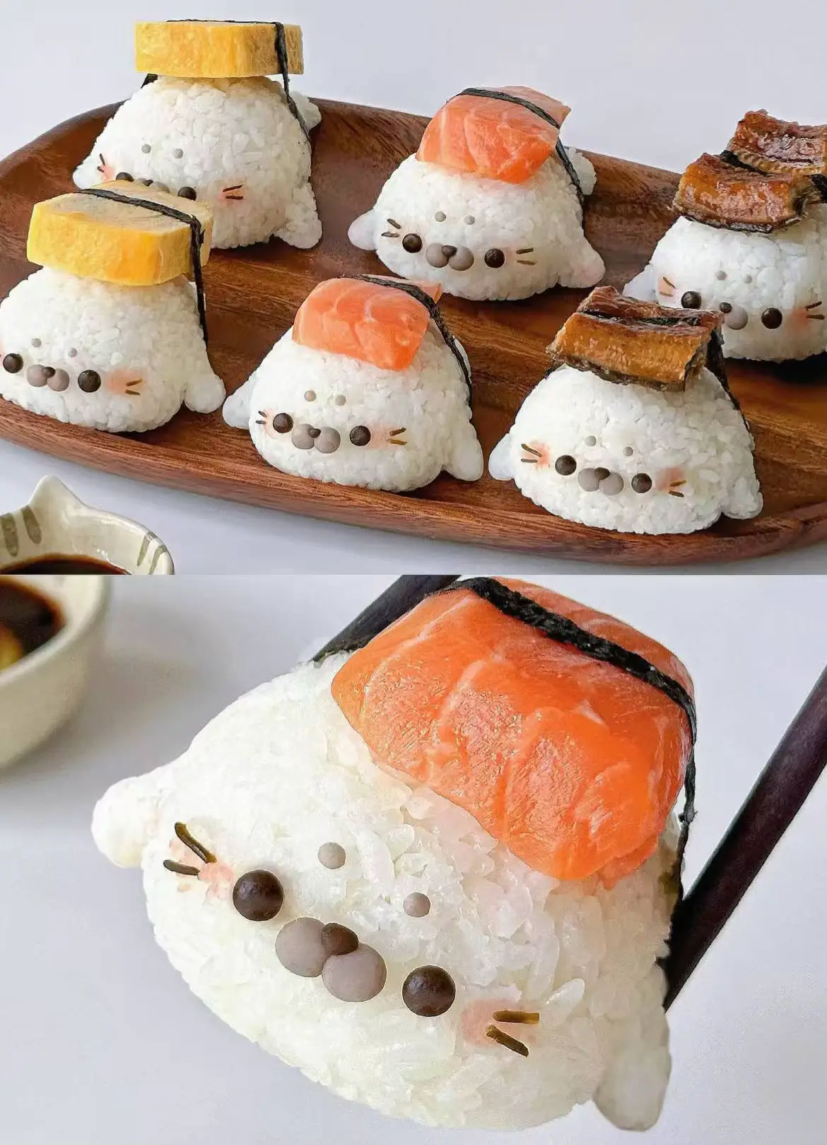 Make Your Own Seal Sushi 🍣 (with Tutorial)#food #tik_tok #美食教程推荐 #我的美食日记 #美食推荐 #寿司 