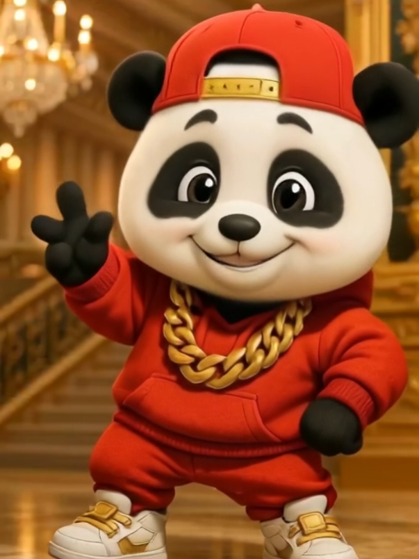 I'm a rich panda, a night party king who needs an attractive party queen #panda #memes #cute #rich #party 