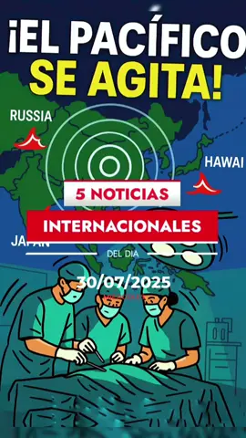 🌍 Las 5 noticias internacionales del día 30 de julio 2025 #noticiasdeldia #noticiasinternacionales #noticias #noticiasen1minuto 