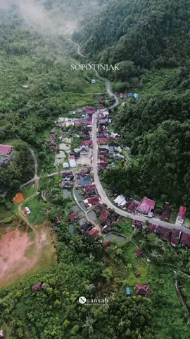 View sopotinjak  Siapa yang pernah singgah? #drone #sopotinjak #fyp #mandailingnatal #gunung 
