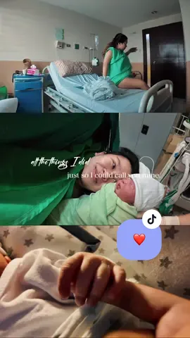 she was born, and so was a stronger version of me #csection #laboranddelivery #newmom 