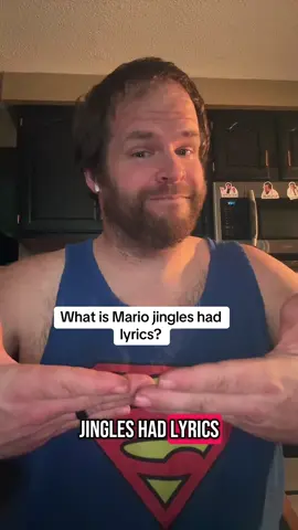 Mario jingles, with lyrics #mario #nintendo #90s #comedy #fyp 