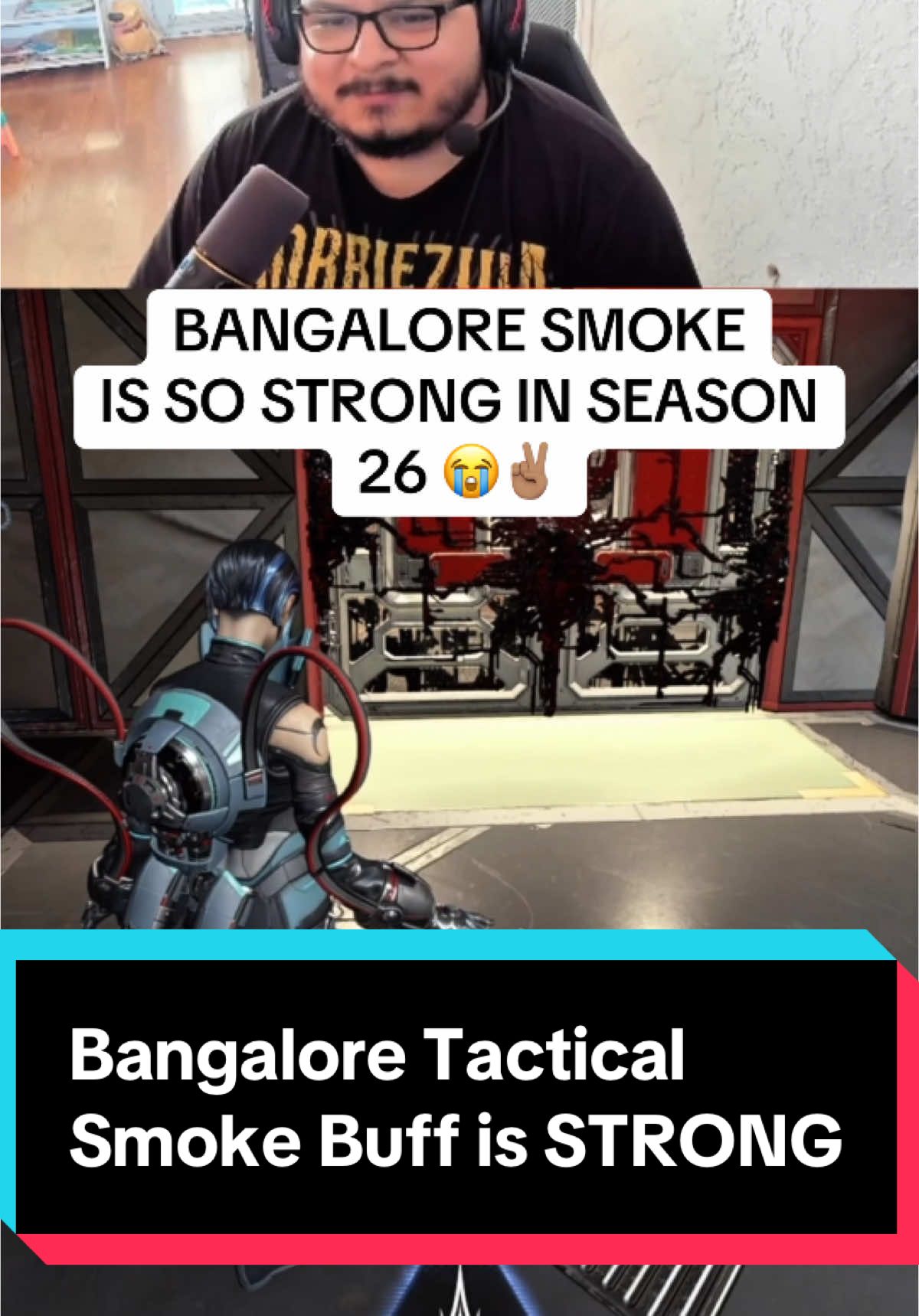 BANGALORE SMOKE BUFF IS INSANE IN SEAOSN 26 😭✌🏽. #apexlegends #eapartner #apexlegendsseason26 #bangalore 