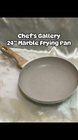 Unboxing the Chef's Gallery 24” Marble Frying Pan! Sleek, non-stick, and ready to level up my kitchen game. Let’s see if it’s as good as it looks 👀🍳 #unboxing #chefsgallery #marblepan #kitchenessentials #cookwithstyle 