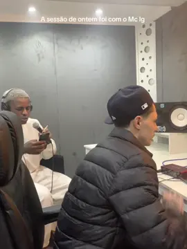 sessão de studio com o Mc IG Ⓜ️Ⓜ️Ⓜ️Ⓜ️ #fyp #mcig #ferrarioffg 