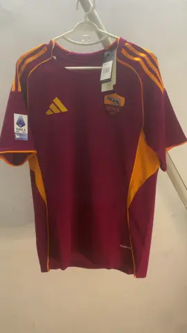 #football #jersey #entertainment #rome Serie A Roma home jersey 25/26 new short-sleeved training suit No. 21 Dybala football jersey unpopular