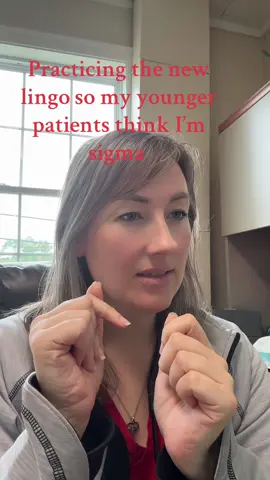So sigma 😂 #womeninhealthcare #np #sigma @Alex 