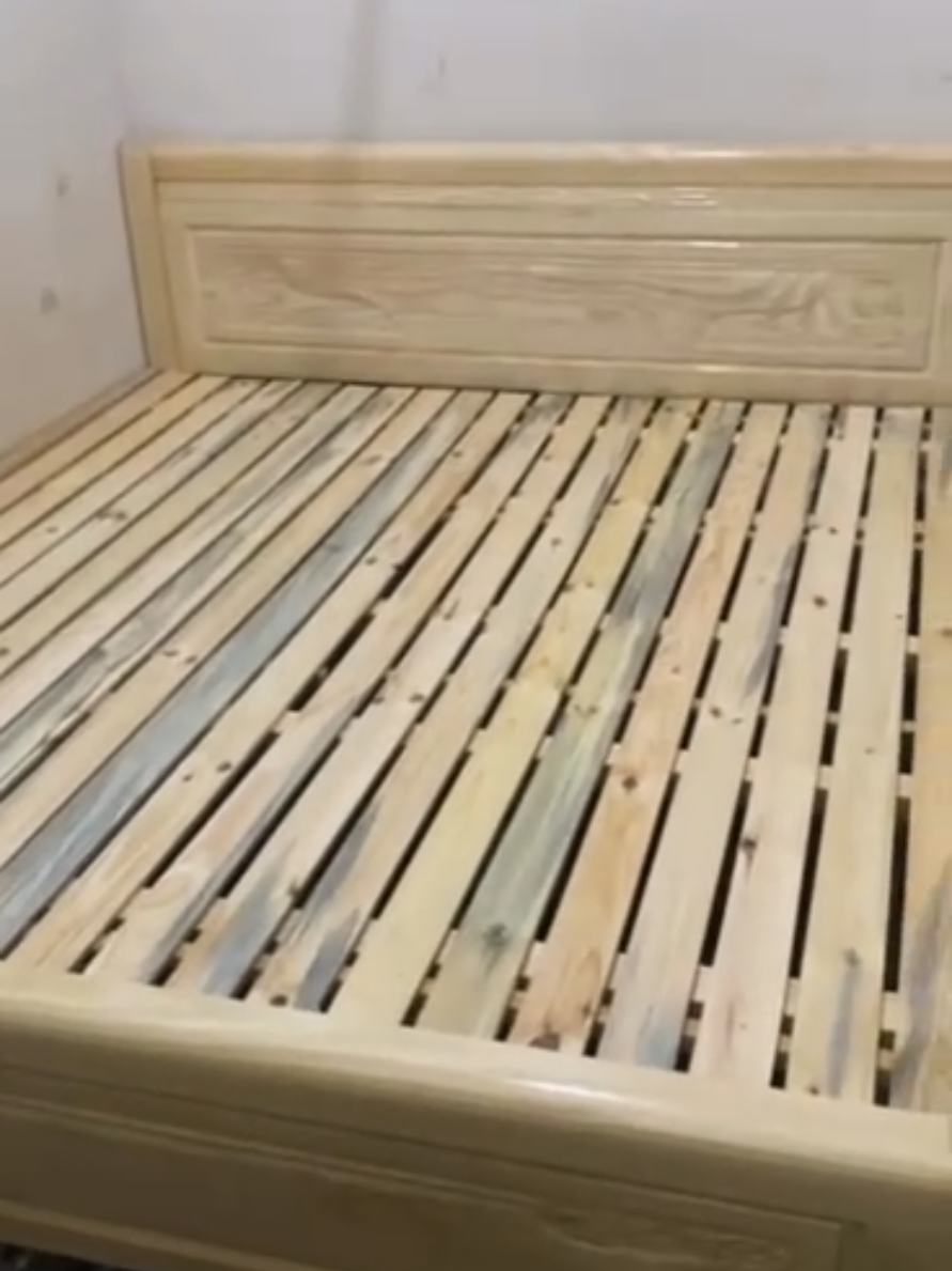 #giườnggỗsồinga  #giườngngủ  #xuhuong #xuhuongtiktok  GIƯỜNG GỖ SỒI NGA 