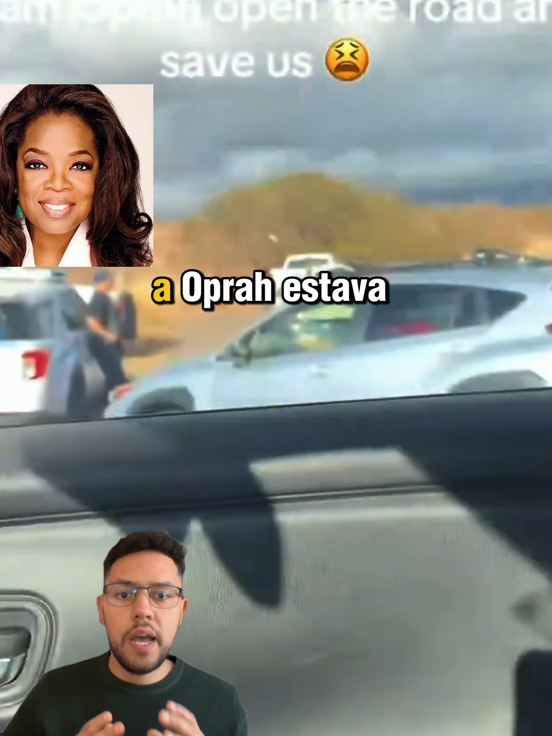 Oprah se nega abrir estrada para população fugir de tsunami no Havaí #oprah #tsunami #havai #terremoto