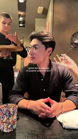 look at his smile 🥹❤️#fyp #explore #couplegoals #couple #surprise #actsofservice 