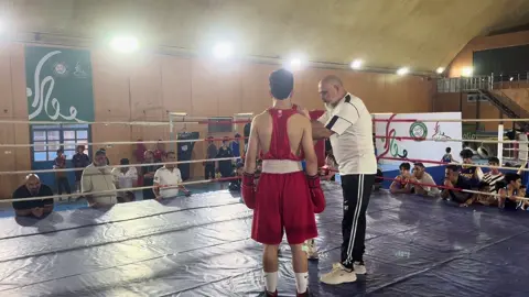 #ملاكمة_الابطال🥊💪🏻 نضارب ما نبقة😂