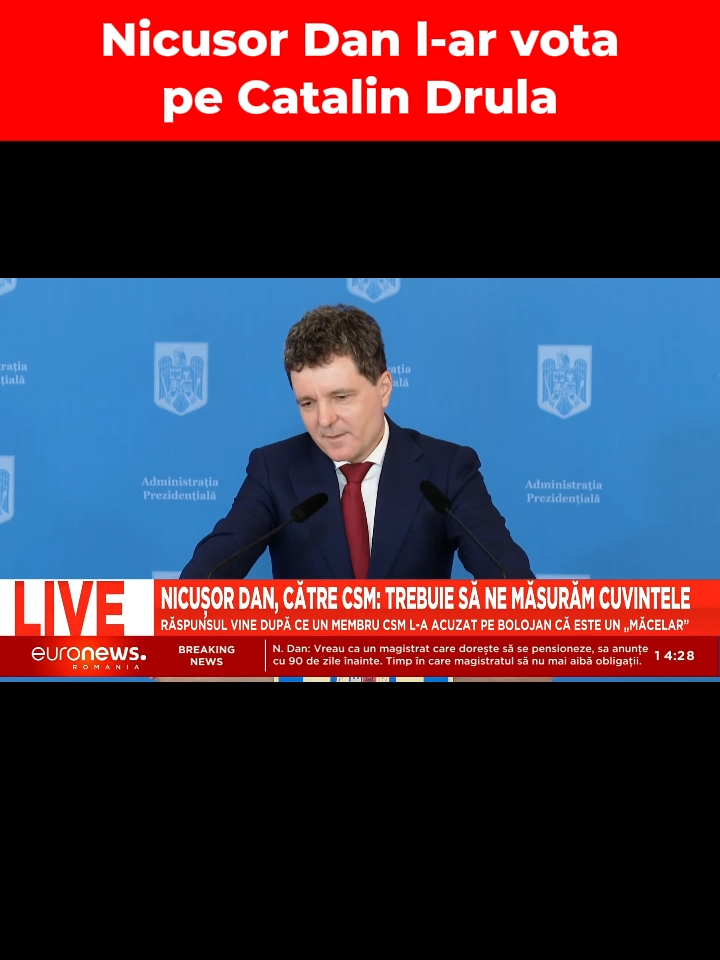 Nicusor Dan: Catalin Drula ar fii potrivit pentru Primaria Capitalei #nicusodan #primariacapitalei