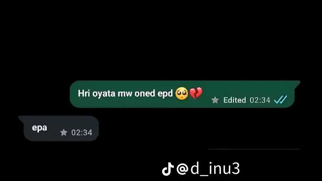 >` *කාගෙදො ඇස් වහක් වැදි වෙන් උනා ඔයා...*🙂💔