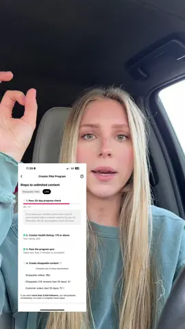 Hopefully here in 5 days I will have graduated the program 👏🏼🤞🏻 #creatorpilotprogram #tiktokshoptips #creatorpilotprogramtips 