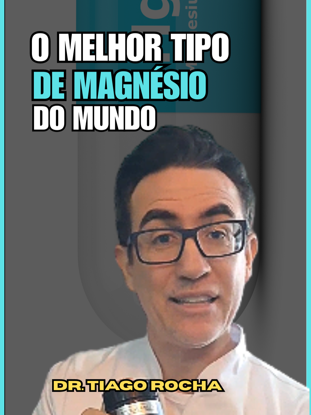 O MELHOR TIPO DE MAGNÉSIO DO MUNDO. Dr. Tiago Rocha #magnesio #magnesiotreonato #sono #cerebro #musculos