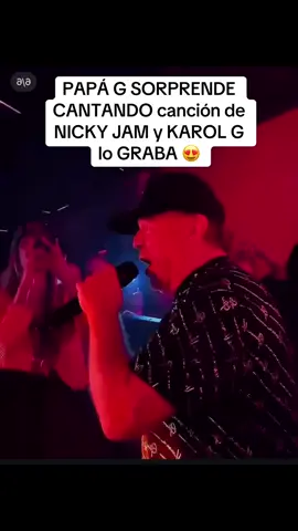 Papá de Karol G sorprende cantando una canción de Nicky Jam en la discoteca de su hija ♥️ sin duda el talento es heredado porque lo hizo muy bien Papá G 👑 #karolg #papag #nickyjam #feid #ferxxo #r10music #yailinlamasviral #anuel #provenza 