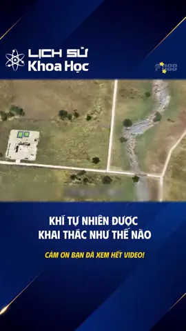 Khí tự nhiên được khai thác như thế nào #physics #technology #air 