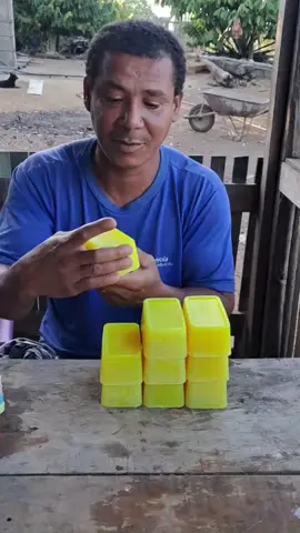 sabão em barra caseiro 