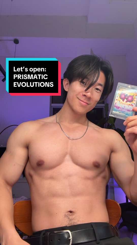 Replying to @Iam'DanMartinezzz I gotchu here’s a lil tutorial try it out and don’t forget to practice 🥥 Let’s open some more Prismatic Evolutions! Thoughts on the pulls? 🫢