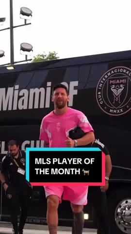 Your @Major League Soccer player of the month 🐐🔥 GLOBAL HOME OF FOOTBALL | All Summer Long | DAZN.com #Messi #intermiami #MLS #footballtiktok #fyp #lionelmessi #tiktoksports 