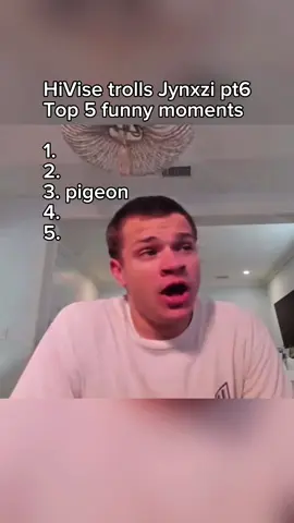 HiVise trolls Jynxzi top 5 funny moments pt6 #jynxzi #fyp #usa_tiktok #recommendations #viral_video #reaction #rec #top5 #react #hivise #fanmail #pigeon @Jynxzi  