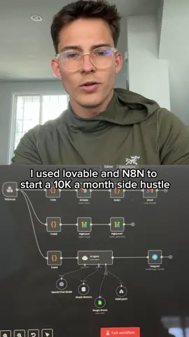 Finally built a winning side hustle with AI. Your turn #ai #aiagents #lovable #n8n #manus #openai #claude #aiagency #artificalintelligence 