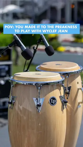 It’s every little drum’s dream come true. A horse named Journalism may have won the 2025 Preakness Stakes, but these LP Classic Series Congas we brought stole the show.   #latinpercussion #backline #conga #Drummer #whatsoutofthewarehousewednesday 