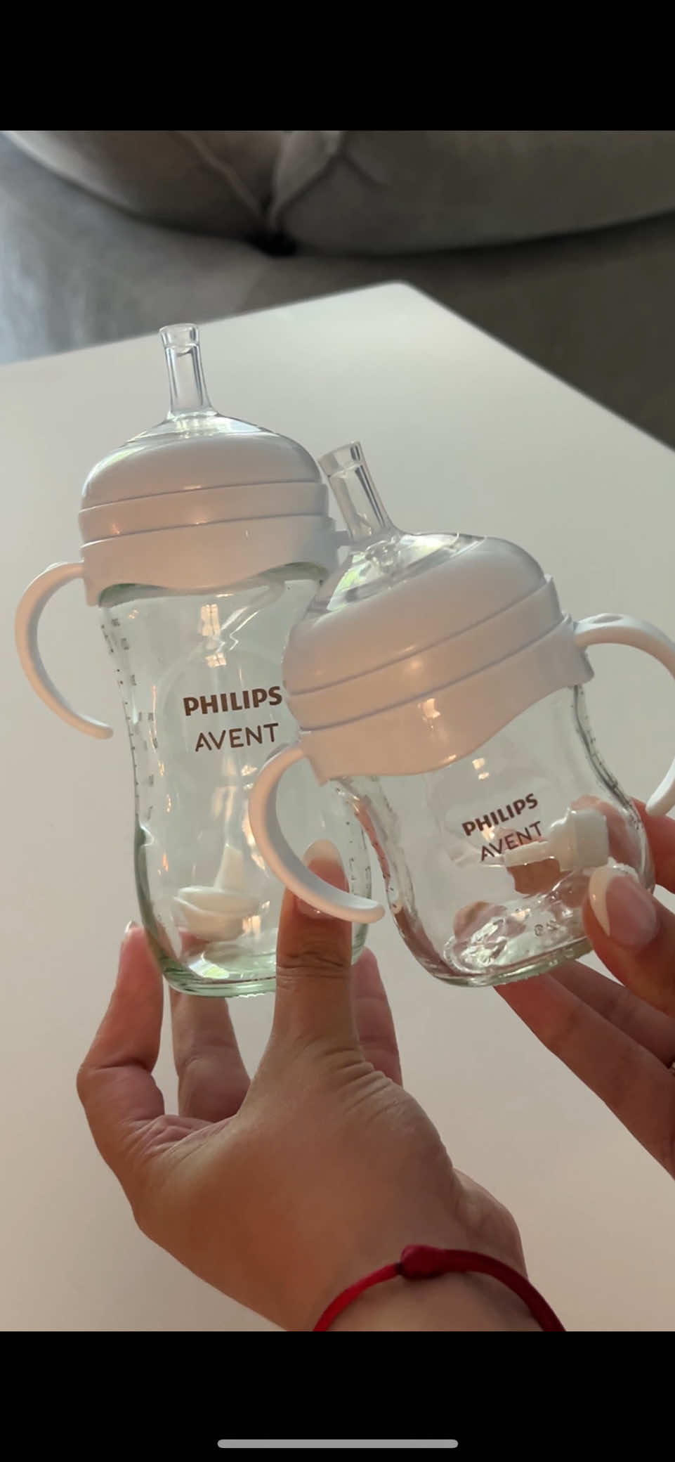 We’re skipping the sippy cups & I’m also not ready to stop using these bottles 😅#MomLife #BabyTransition #StrawCupTraining #PhilipsAvent #9MonthsOld #BabyMilestones #MomTok   
