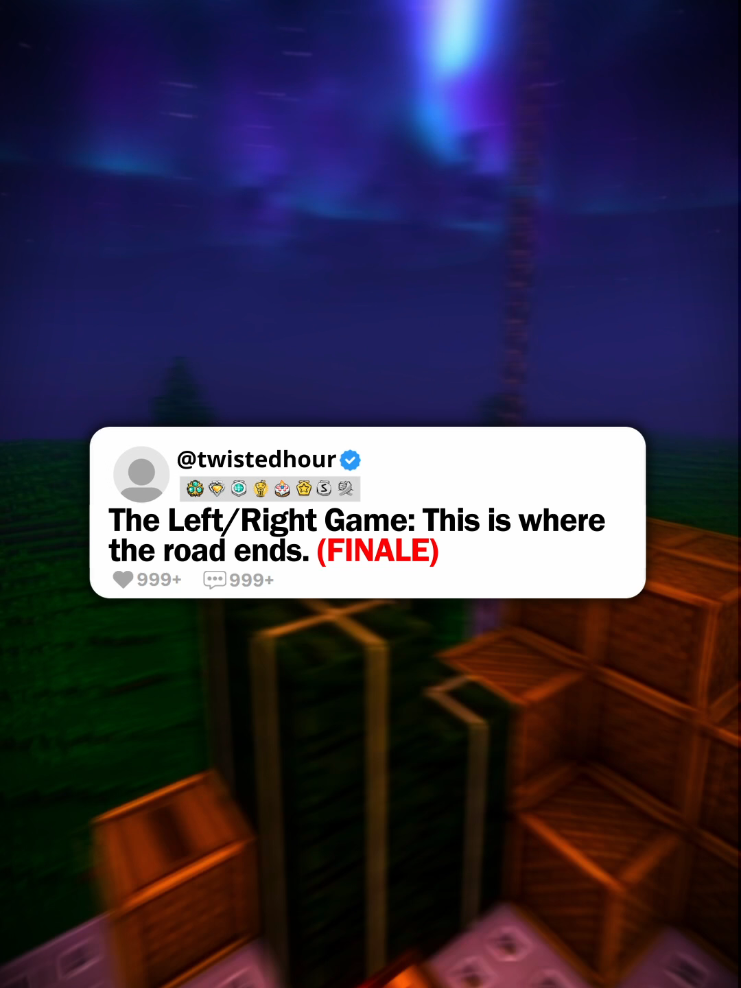 The LeftRight Game (FINALE) #horrortok #minecraftparkour #horrorstory #paranormal #twistedhour #nosleep #scary
