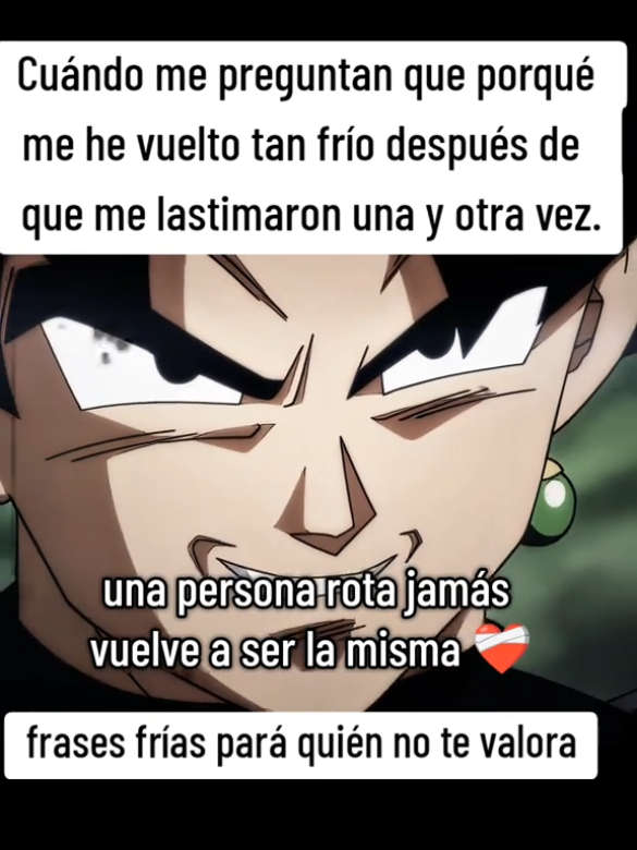 Frases frias para quien no te valora// Pov me preguntan porque me volvi tan frio después de que me lastimaron una y otra vez// frases sad #frasessad #sadmoments #frasesdeanime #frasestristes #blackgoku #sadsong 
