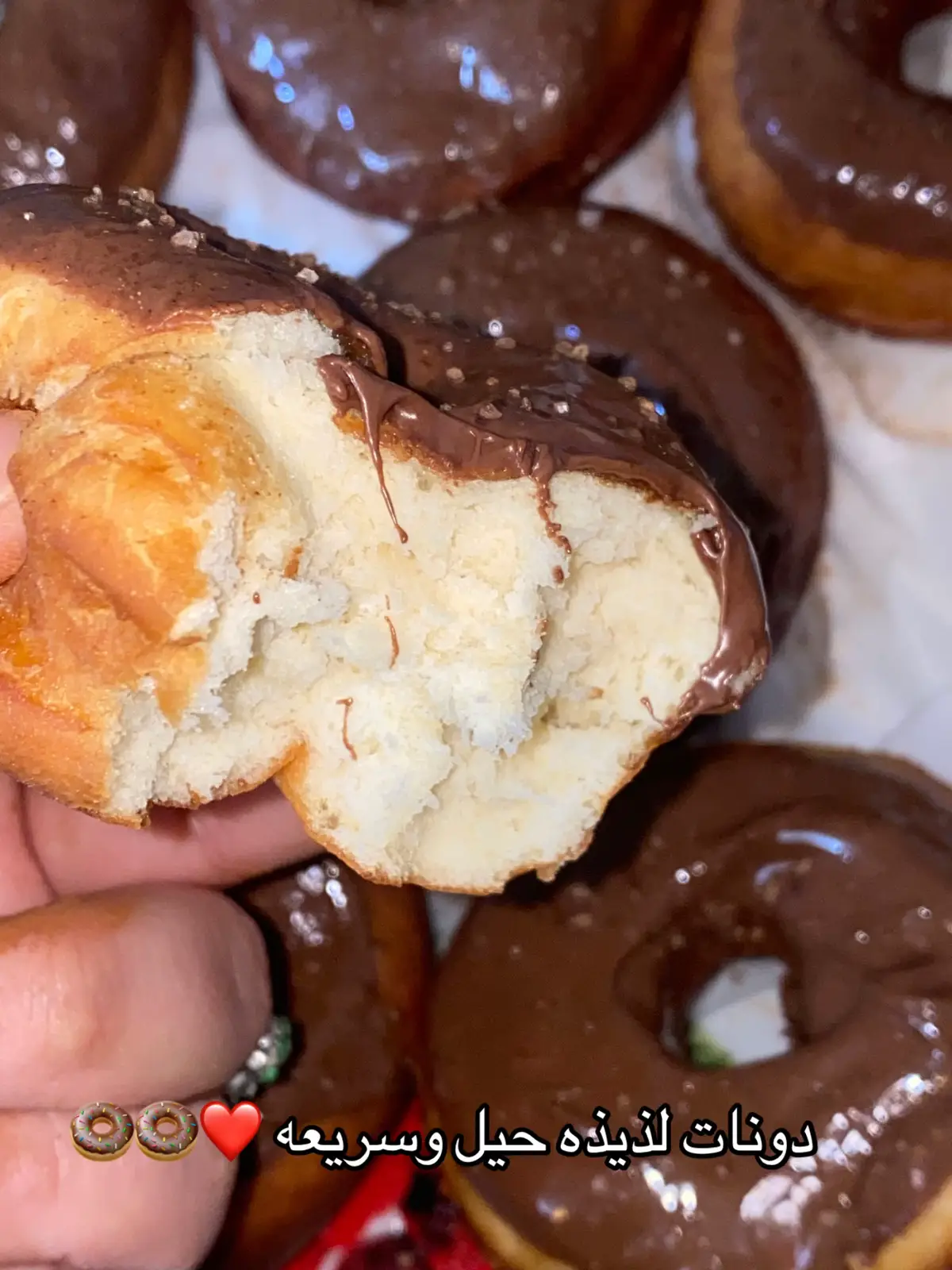 حيل طيبه وسهله جربوها وخلو لايك وتلعيق حلو نفسكم 🍩🍩🍩#اكسبلورexplor #fyp #العراق #اكل #طبخ #اكل #capcut #الشعب_الصيني_ماله_حل😂😂 #نجف #كربلاء 