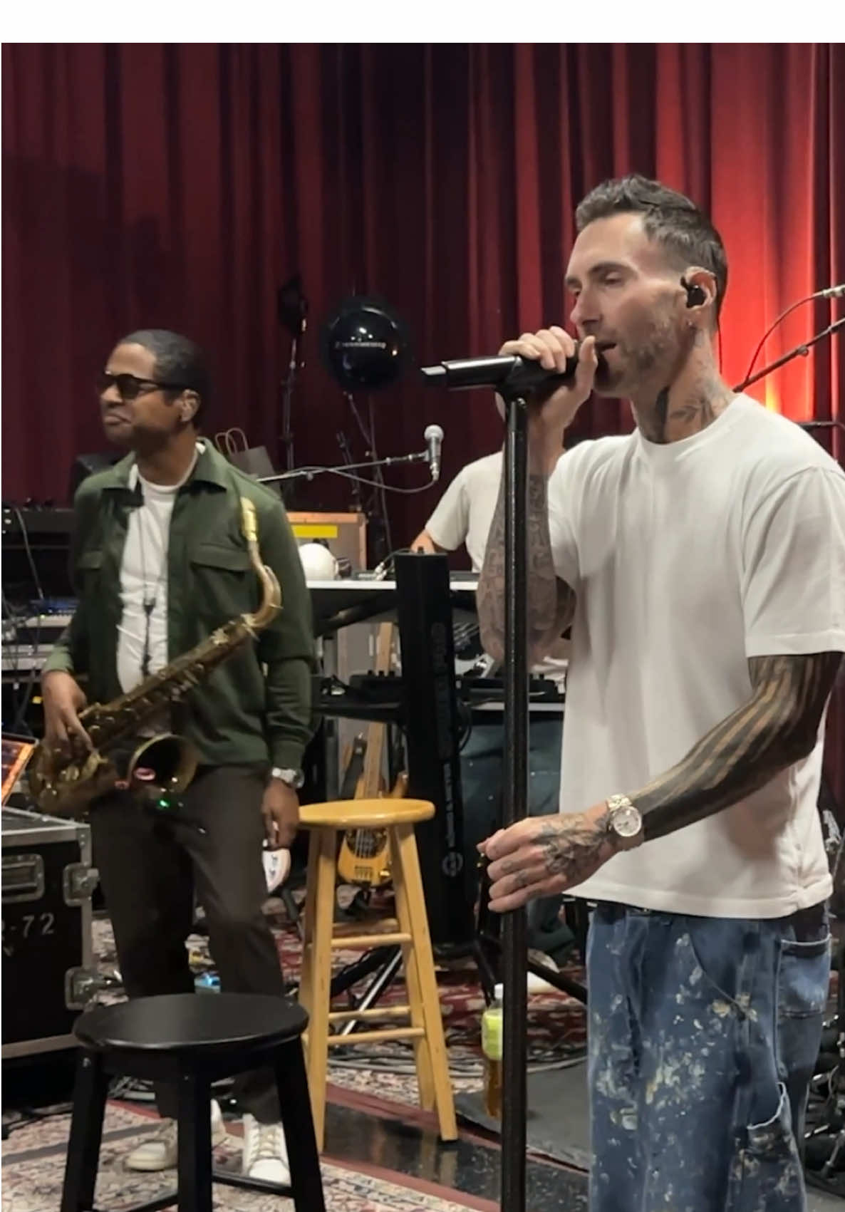 We’re just getting warmed up! Tune in live @TODAY Show Friday and you might catch us performing one of our brand new songs off of our upcoming Love Is Like album!
