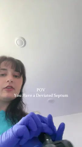 ASMR POV: nose exam - you have a deviated septum part 4! 🥸👃✨ #fyp #asmrpov #foryoupage #asmr #asmrmedical #asmrmedicalexam #asmrnoseexam 