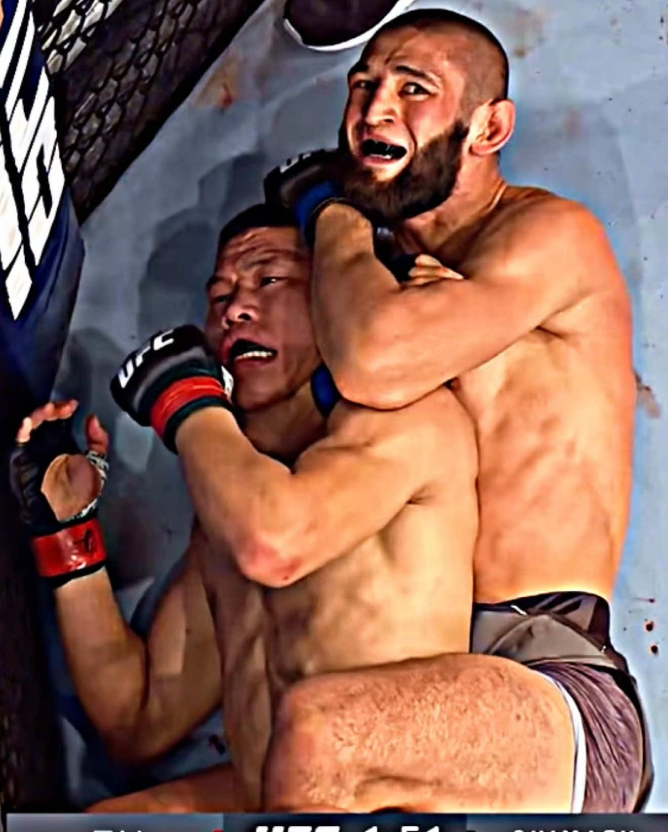 Khamzat Chimaev vs Li Jingliang✨#UfC267 #UFC #khamzatchimaev #fyp #mma #explore #foruyou #mmafighter #viralvideos #goviral 