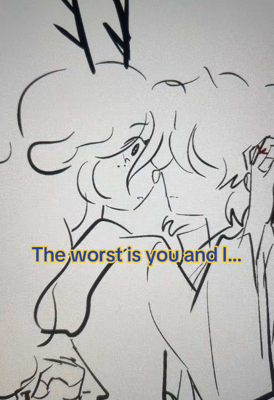 Context? Dont know her- lol #deltarune #deltarunechapter3 #deltarunekris #deltarunenoelleholiday #noelleholiday #krisdreemurr #tobyfox #tobyfoxdeltarune 