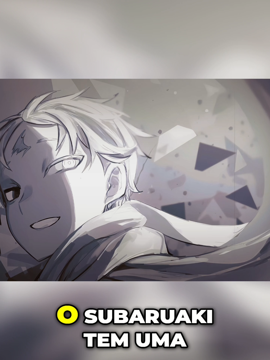 Subaru Uma Jornada Sombria Pela Mente Fragmentada (Re_Zero)#anime #rezero