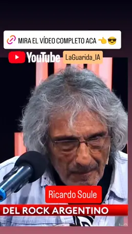 Ricardo Soule un prócer de nuestro Rock 💪😎 #rocknacional #argentinatiktok #tik_tok #envivo #ricardosoule #voxdei #rocknacionalargentino #youtubecanal 