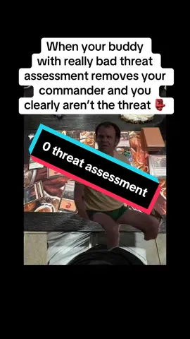 When your buddy has 0 threat assessment 😾 #mtg #mtgtiktok #mtgcommander #mtgcommunity #mtgfam #mtgedh #mtgcards #magicthegathering 