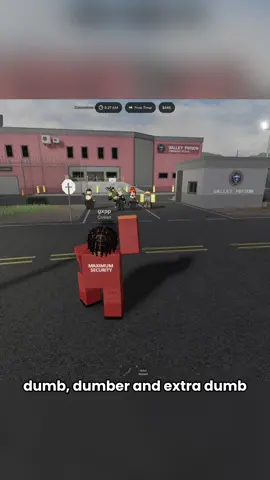 dum, dumb and dumber #roblox #valleyprison #fyp #fypシ #roleplay #gxpp 