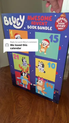 Replying to @Laurin Mary This Bluey Advent calender is PERFECT for your Bluey fan! My kids loveeee Bluey! #bluey #blueytok #blueyshow 
