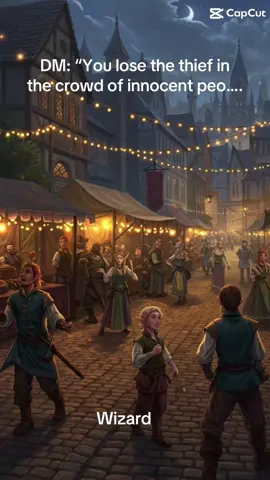 No wizards allowed. You know what you did… #foryou #foryoupage #dnd #dndtiktok #tiktok 