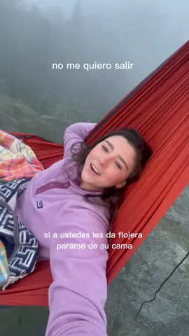 Jajajajaja así la situación al amanecer!!! CERO ganas de salirme de aquí!  #mountainlife #RoomTour #hammock #hammockcamping #camping #mountainlife #adventuretime       