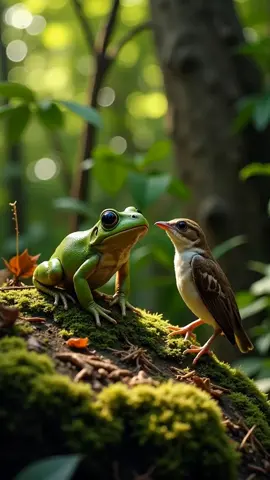 #frog 🙀😮😮😮#ai#monkey #animals #veo3 #foryou #fyp #grow #tiger #birds #elephant #hors #panda #cow  #lion #goat #rhinoceros #crocodile #dog #rat #cat #cucumber #pregnancy #gorilla #eagles #baby #snak #zoun #wolf #parrot #puppy #poor #rain #deer 