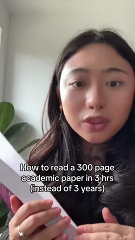 Effective study method for reading academic papers/journals #study #studytok #research #unitok #college #studying #reading #essay #LearnOnTikTok #creatorsearchinsight #studywithme 