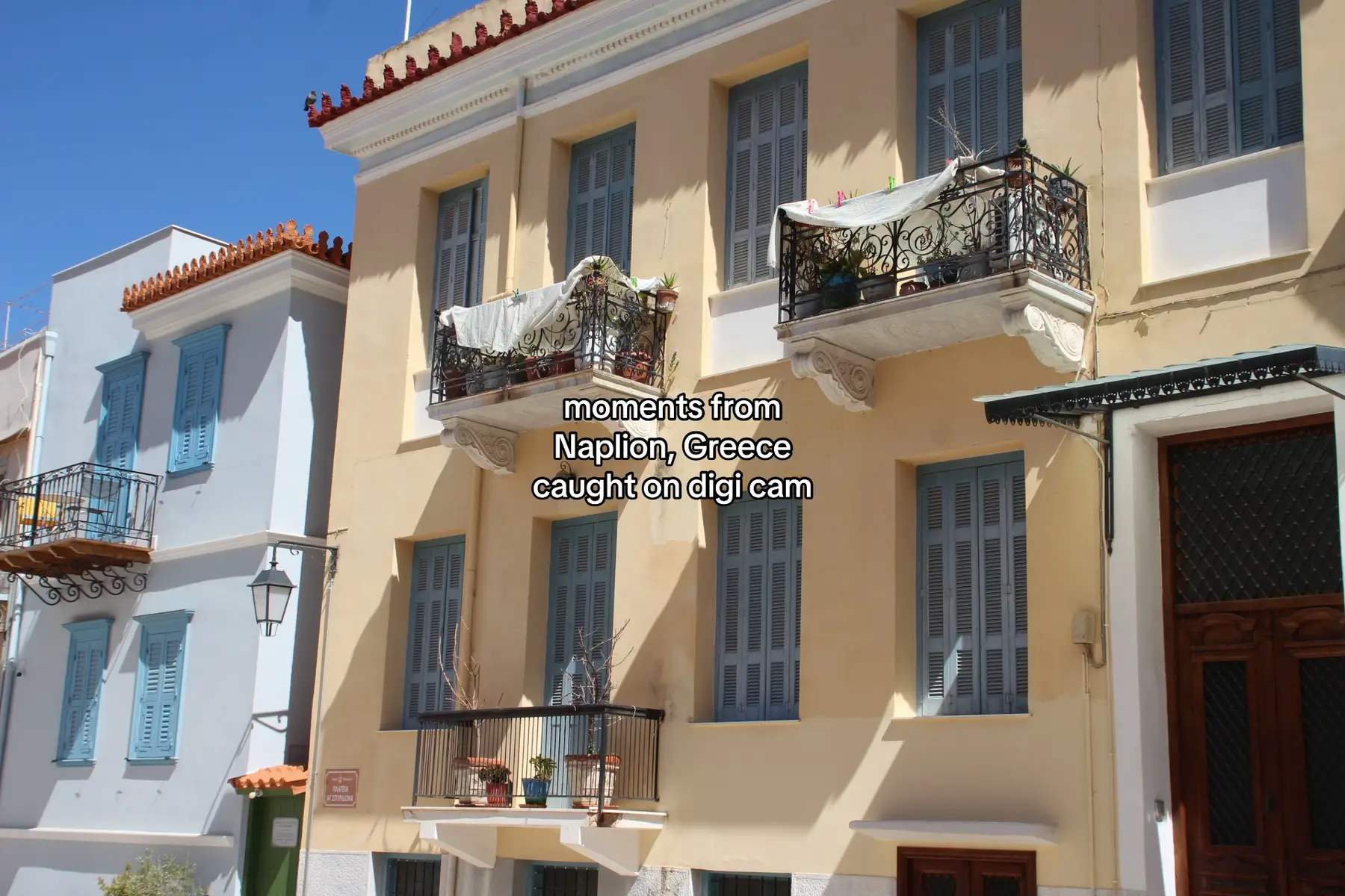 wholesome shopping, visiting the monestry my great grandmother was apart of and the Corinth Canal. I don’t have any content from here OOPS enjoy x